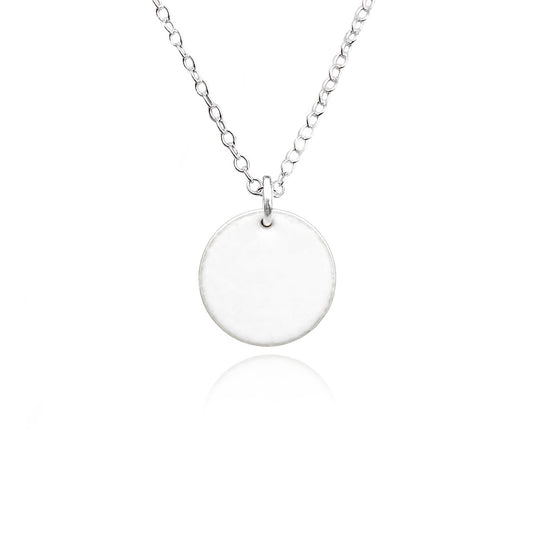 White Circle With Hole - Custom
